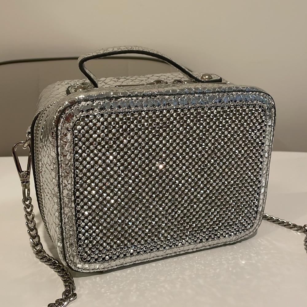 Steve madden crystal box crossbody